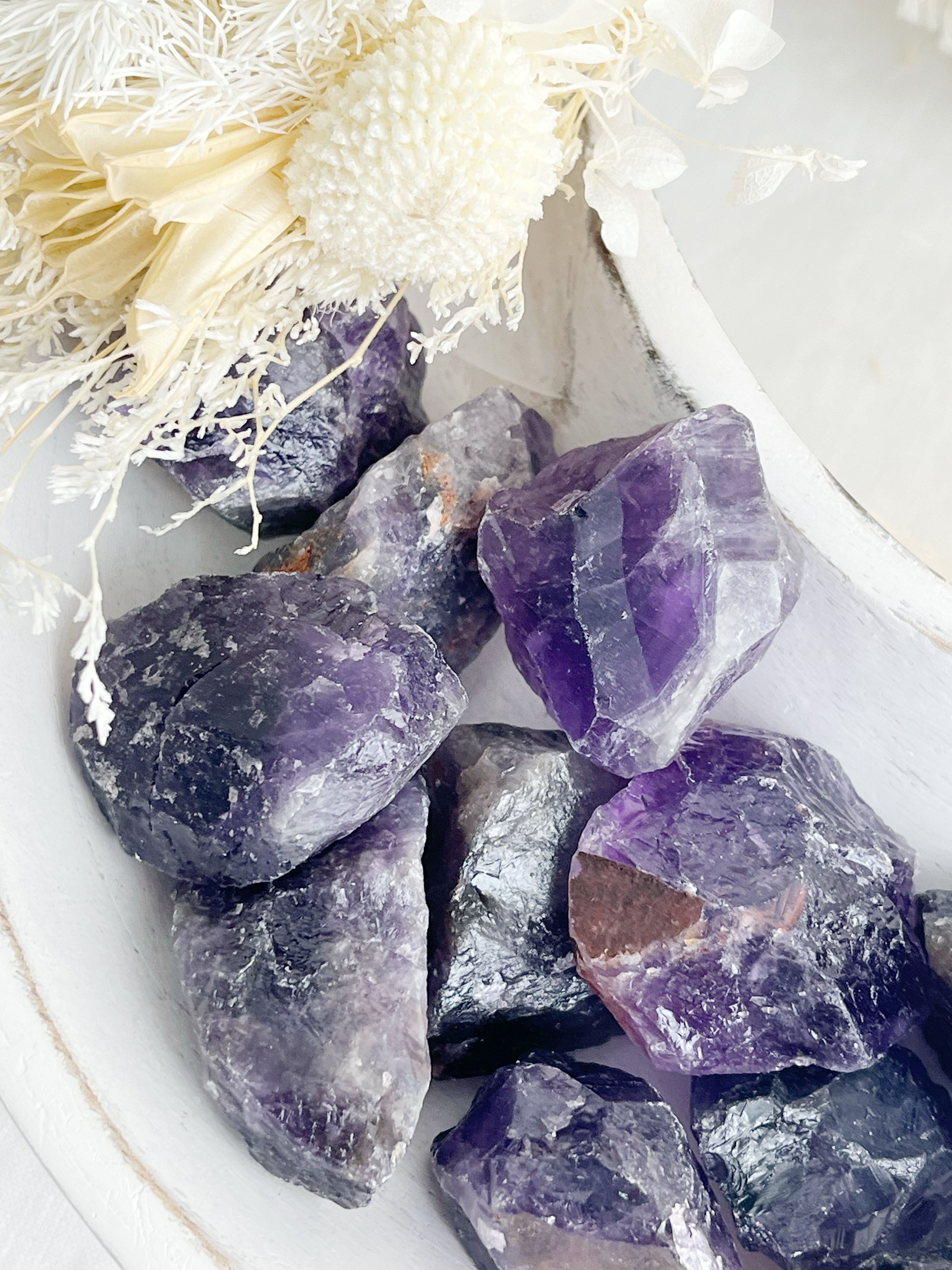  AMETHYST ROUGH || DARK INTUITIVELY CHOSEN