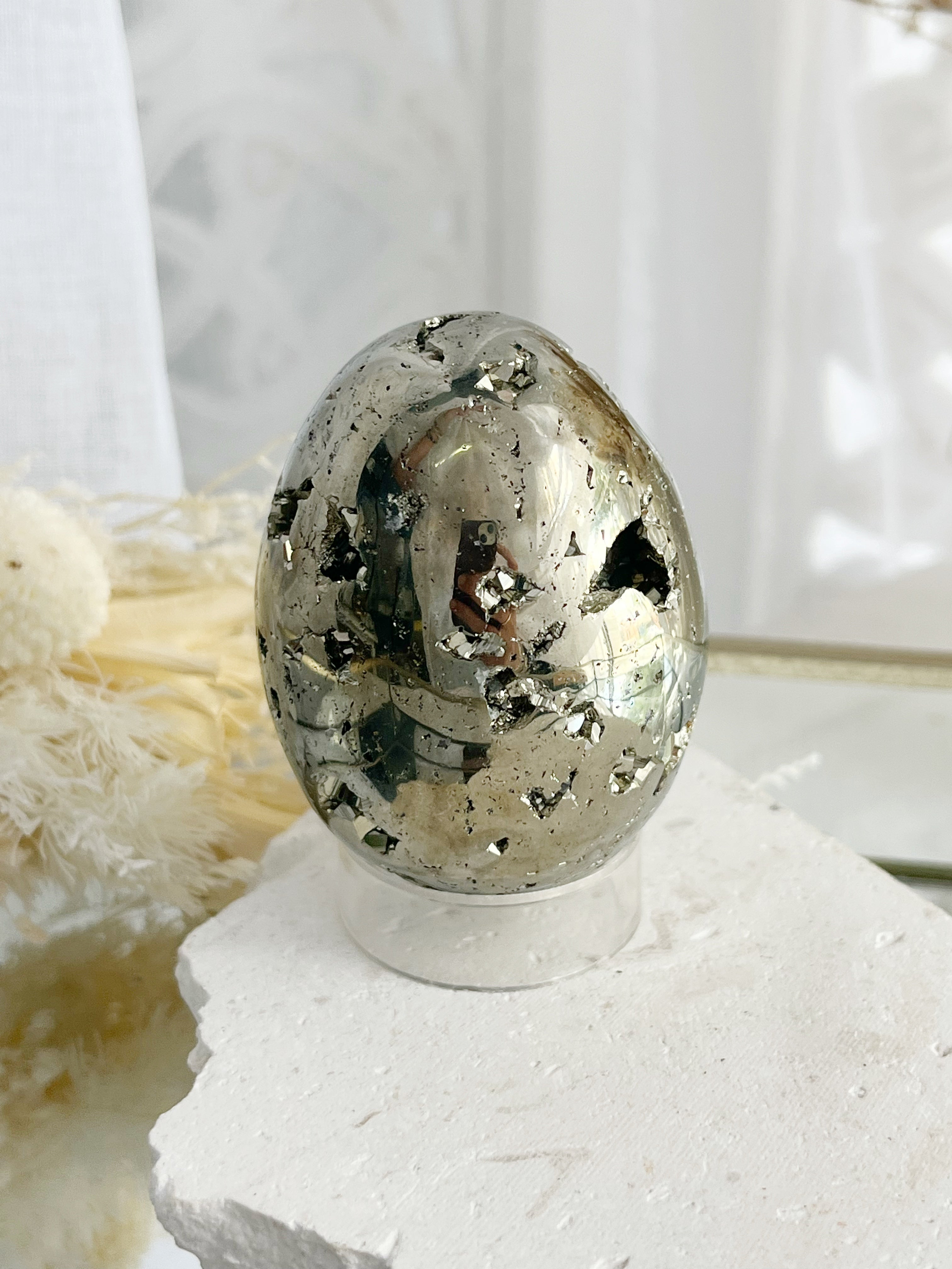 PYRITE EGG || 20209