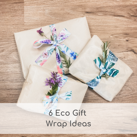 6 eco gift wrap ideas for every season