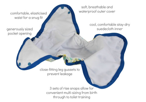 Overview of the Multi-fit Pocket Nappy