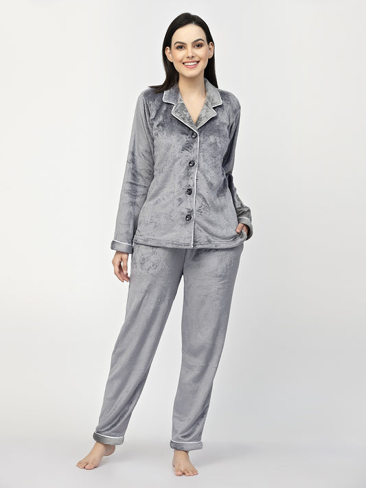 Intouch Check Winter Wear cotton night suit Set for ladies – Stilento