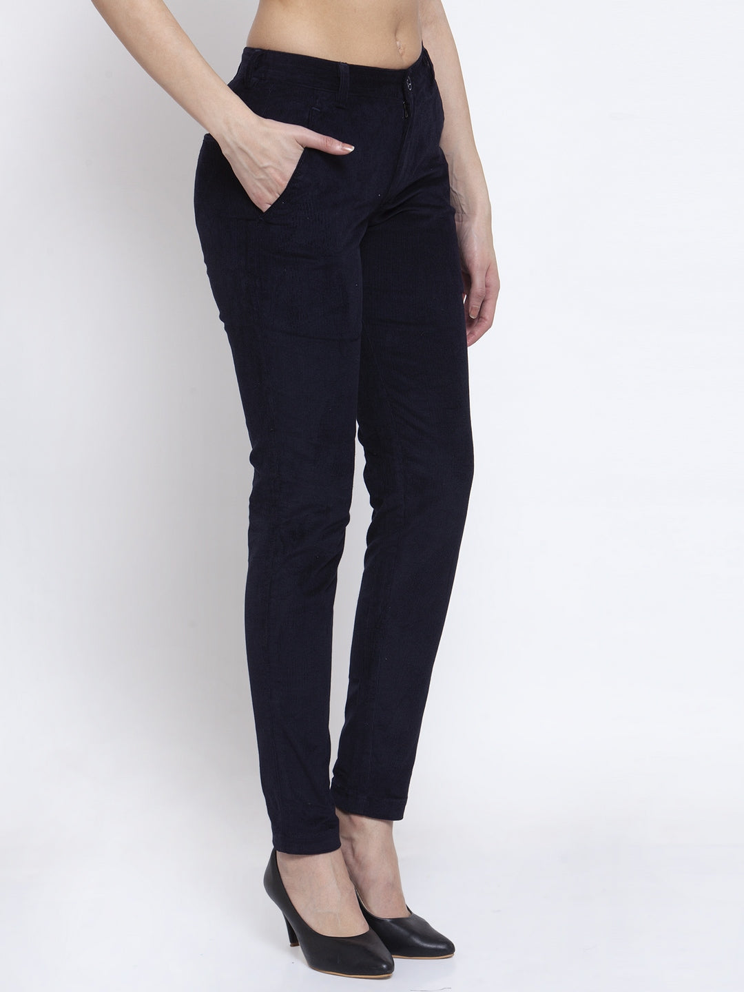 Buy wills lifestyle women trouser in India @ Limeroad