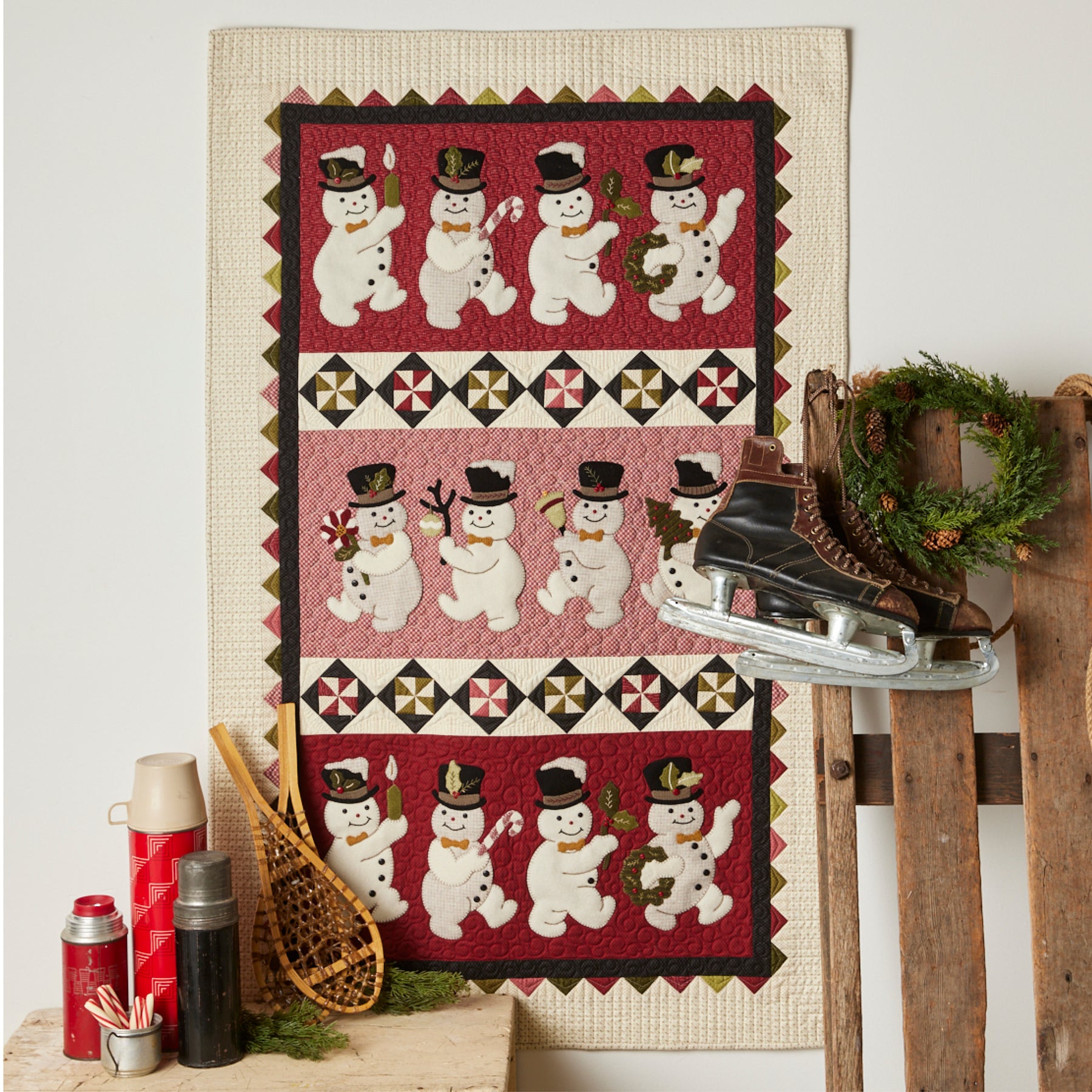 holly-jolly-snowmen-quilt-buttermilk-basin