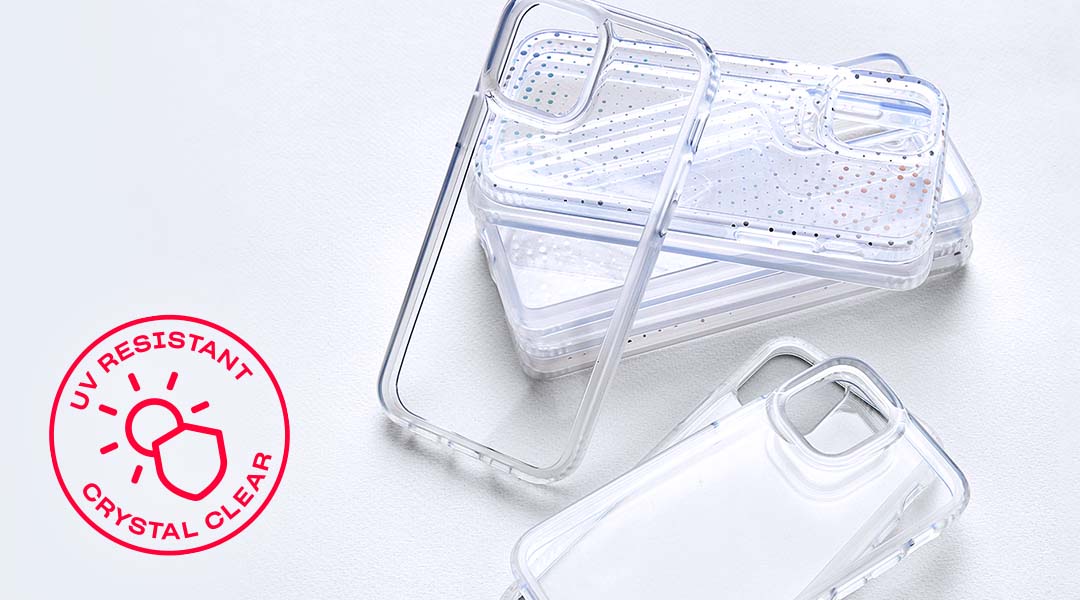 Tech21 anti-yellowing Evo Clear phone case