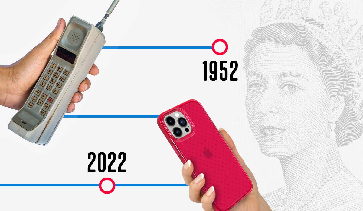 Key tech moments during the Queen's Platinum Jubilee reign
