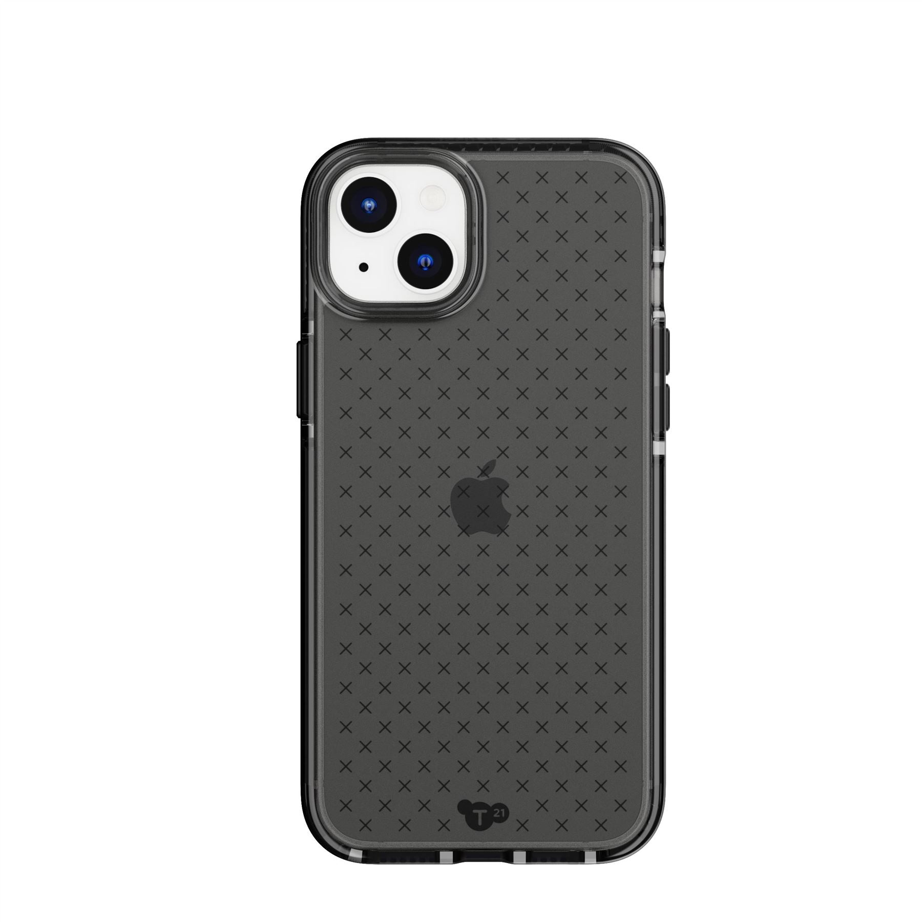 Tech21 Evo Check - Apple iPhone 15 Plus Case - Smokey/Black