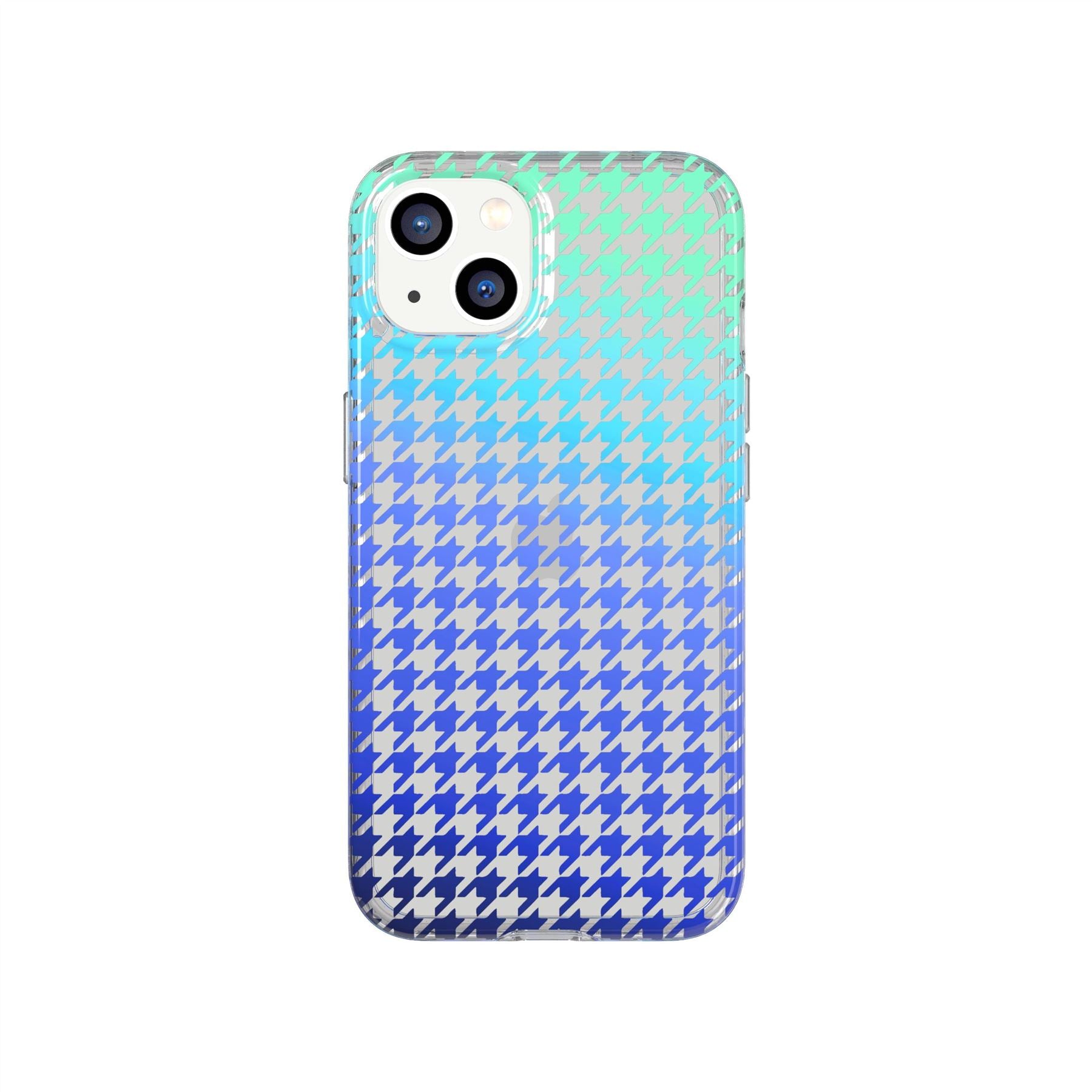 Tech21 EvoArt - Apple iPhone 13 Case - Ombre Houndstooth