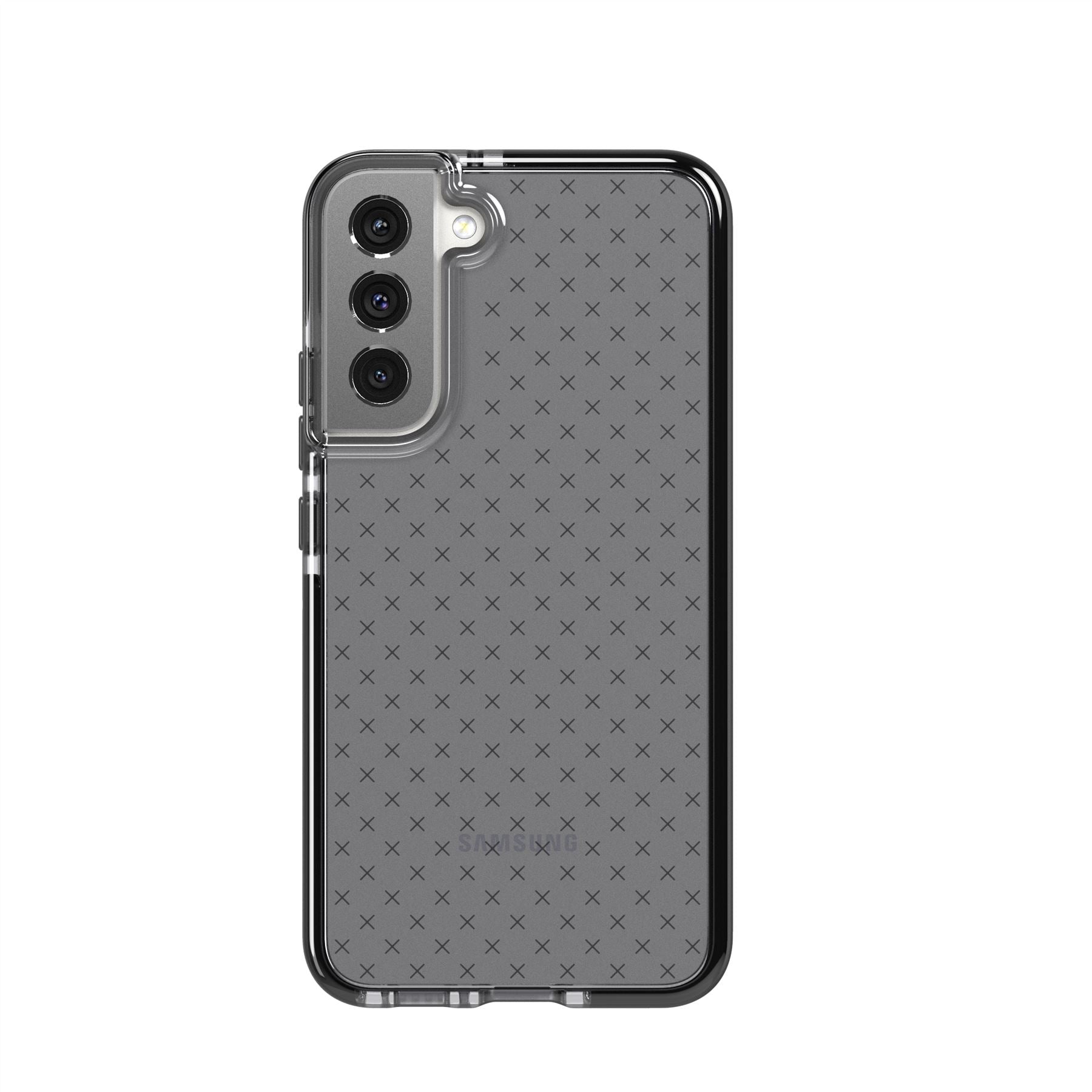 Tech21 EvoCheck - Samsung Galaxy S22+ Case - Smokey Black