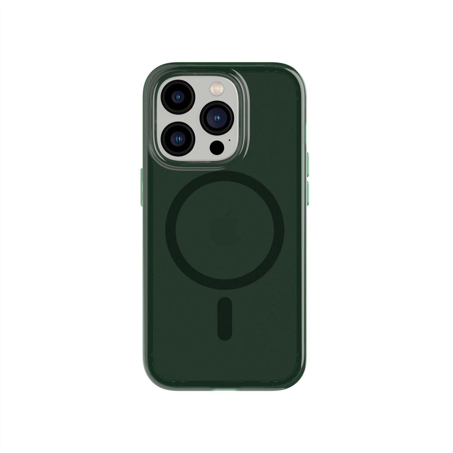 Tech21 Evo Tint - Apple iPhone 14 Pro Case MagSafe Compatible - Forest Greens