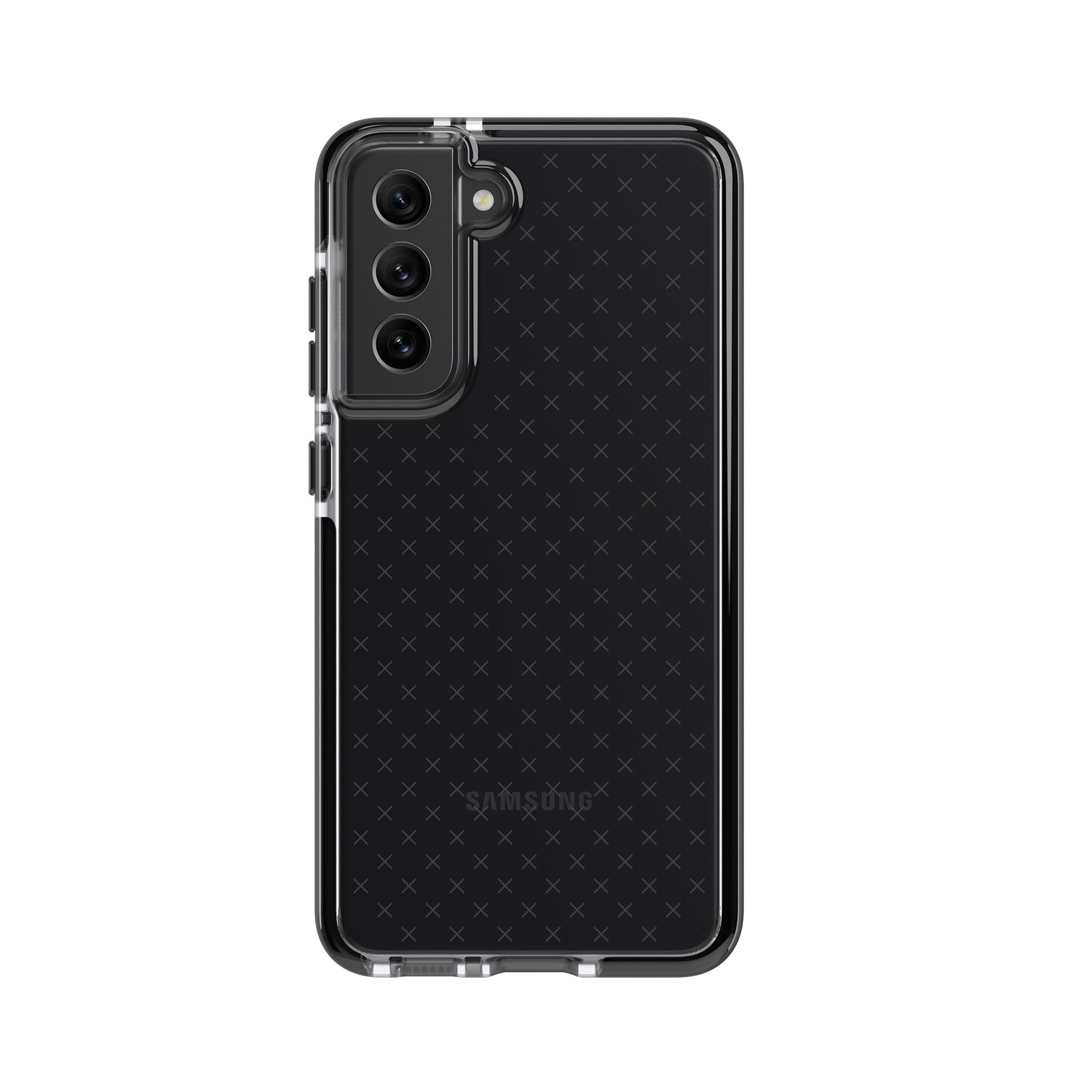 Tech21 EvoCheck - Samsung Galaxy S21 FE 5G Case - Smokey Black