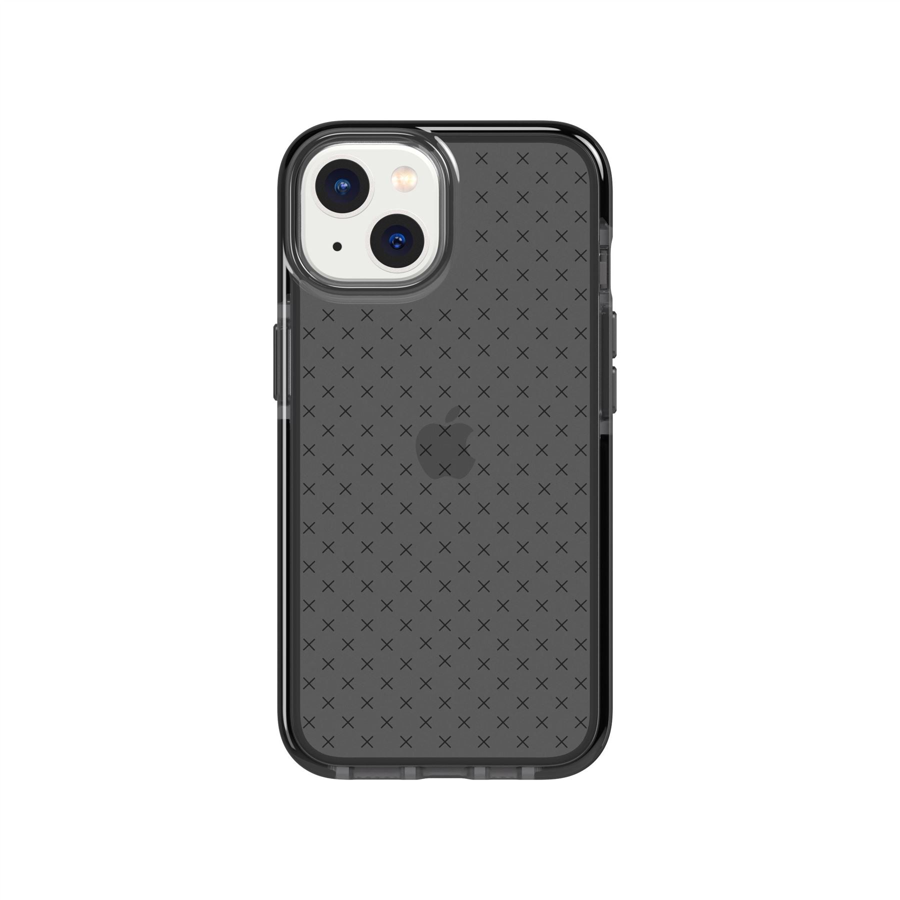 Tech21 EvoCheck - Apple iPhone 14 Case - Smokey/Black