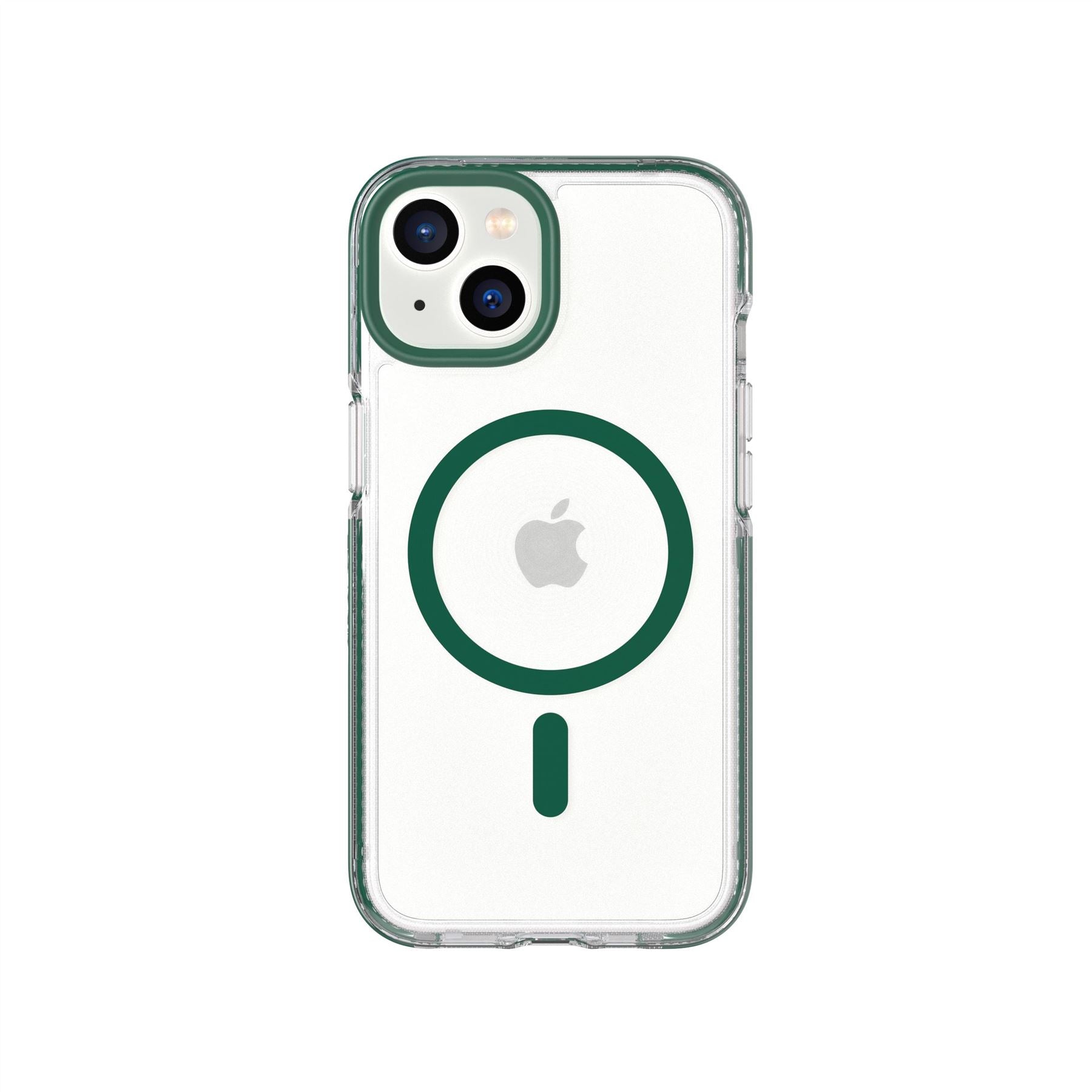 Tech21 EvoCrystal - Apple iPhone 14 Case MagSafe Compatible - Moss Green