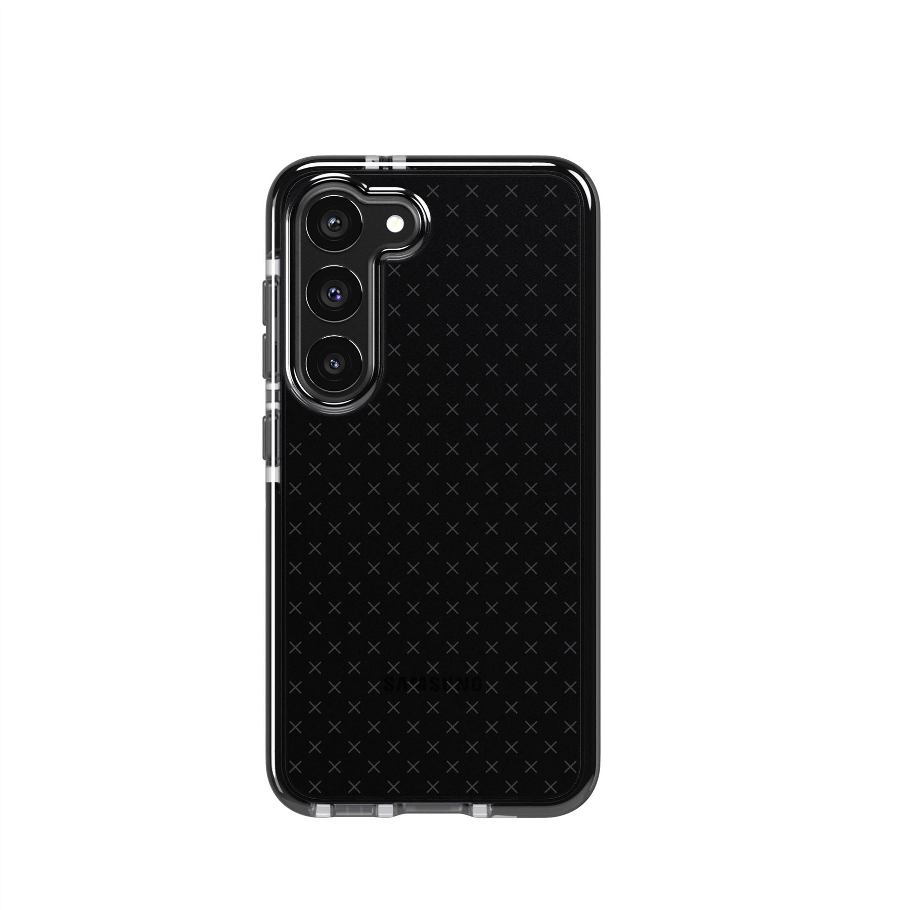 Tech21 EvoCheck - Samsung Galaxy S23 Case - Smokey/Black