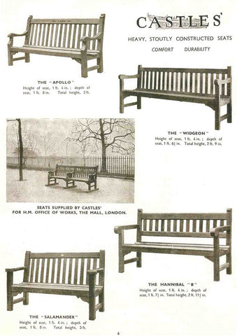 English garden bench