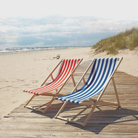 Folding fabric chair