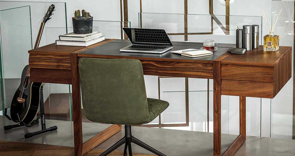 Writing Desk by RIVA 1920 - Wood Bespoke Projects on Design Italy