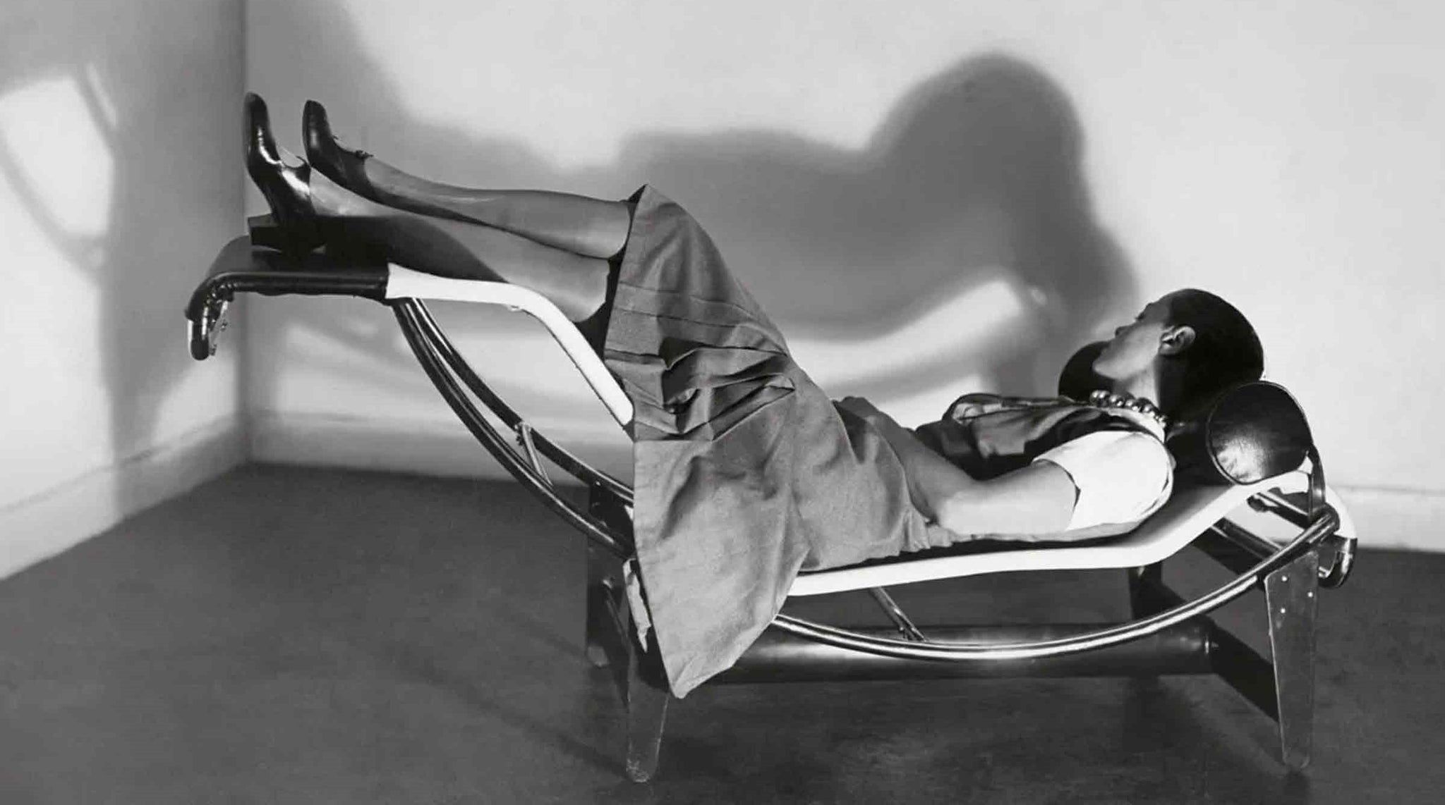 Charlotte Perriand, Pierre Jeanneret and Le Corbusier; LC4 chaise longue