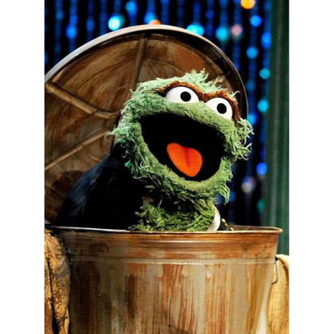 Oscar the Grouch of Muppets by Jim Henson