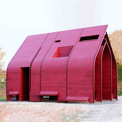 Lin Architecture; Wood Pavillon 2; Zhenjiang, Jiangsu, China