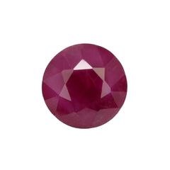 Round-cut-ruby-gemstone