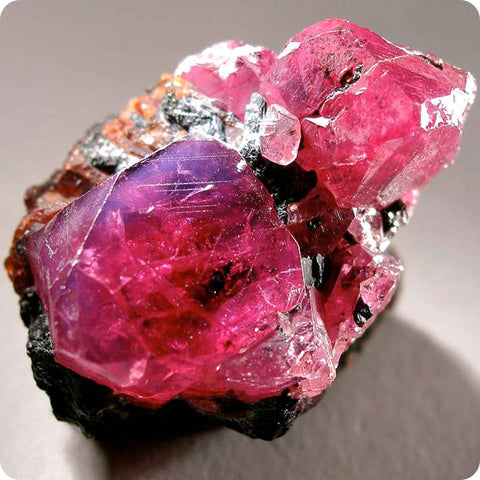 Ruby, mineral corundum, aluminum oxide