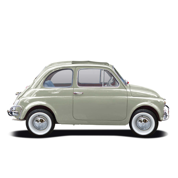 Fiat 500 automobile by Dante Giacosa Fiat S.p.A. (1957–1975); 1959