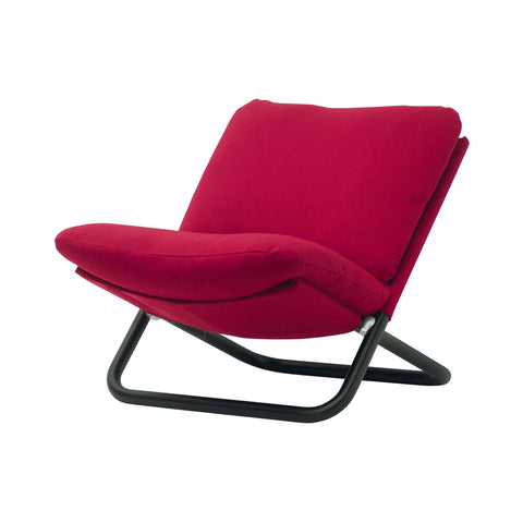red CROSS ARMCHAIR by Marcello Cuneo for Arflex 1979 Compasso d'Oro Honorable Mention 