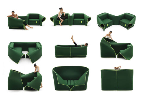 Sosia for Campeggi seating by Emanuele Magini