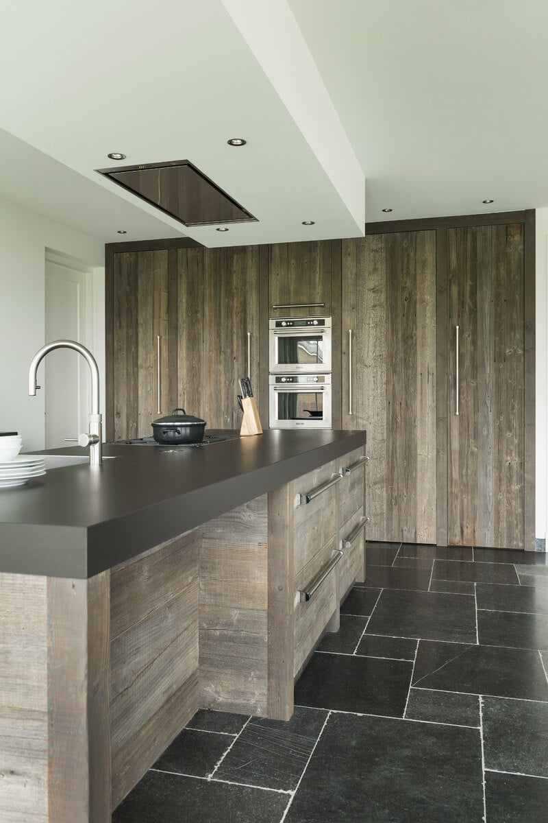 Keuken oud hout barnwood