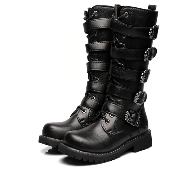 mens shin high boots