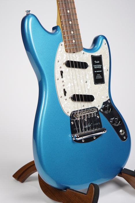 fender mustang california blue