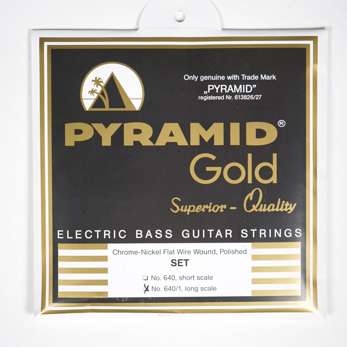 Pyramid Gold Flat Wound Bass — Northern Lights Music