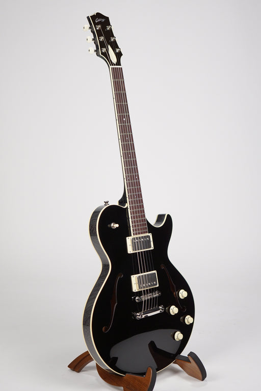 Collings I35 Deluxe Carved Top - Jet Black - Gold Hardware - Ebony  Fingerboard