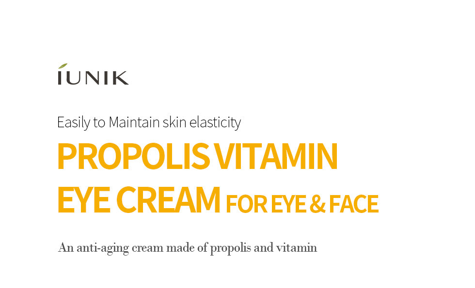 iUNIK Propolis Vitamin Eye Cream