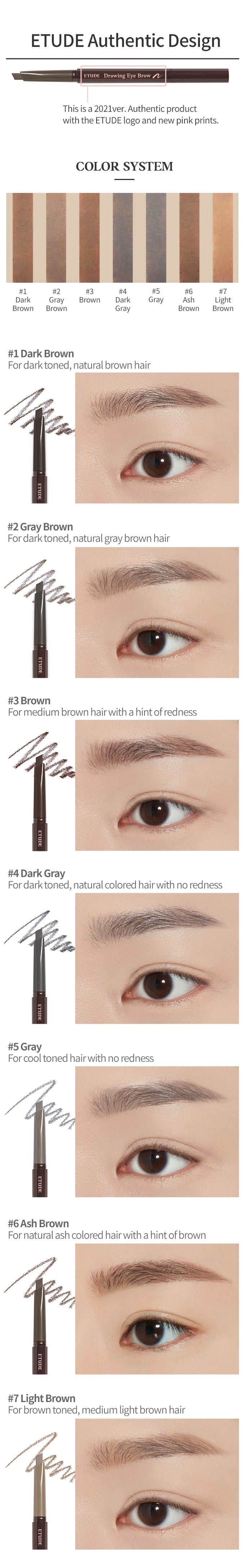 Etude House Drawing Eye Brow Pencil