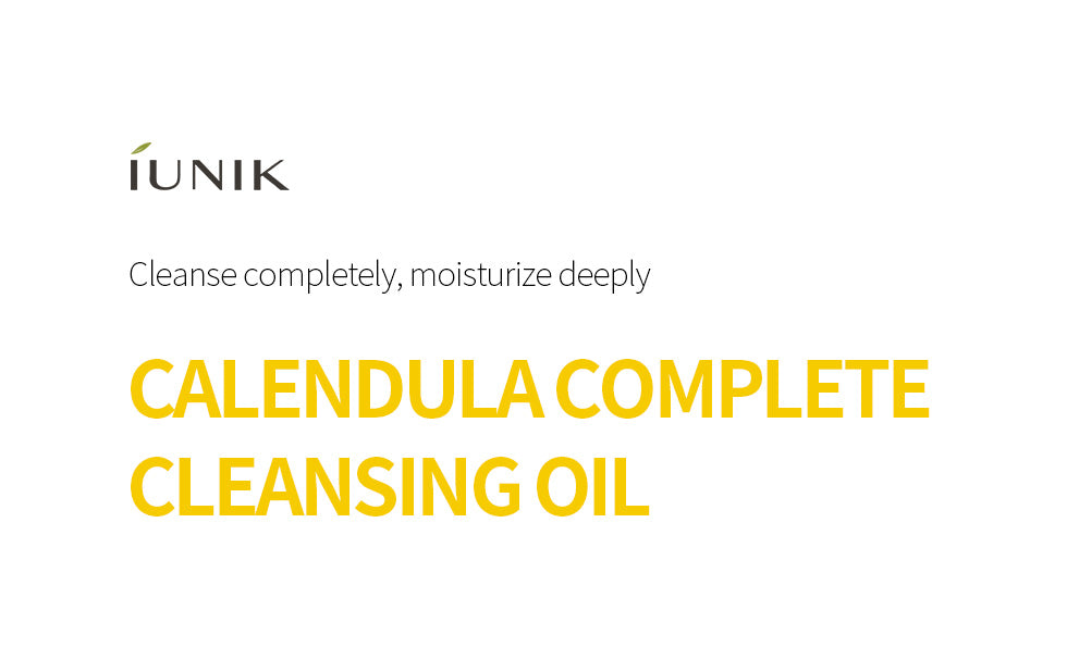 iUNIK Calendula Complete Cleansing Oil