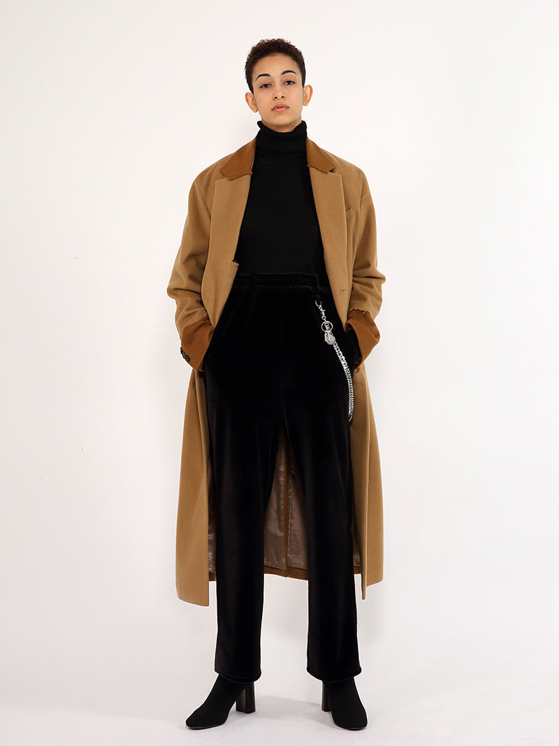 C-CASHMERE OVERSIZED LONG COAT · CAMEL