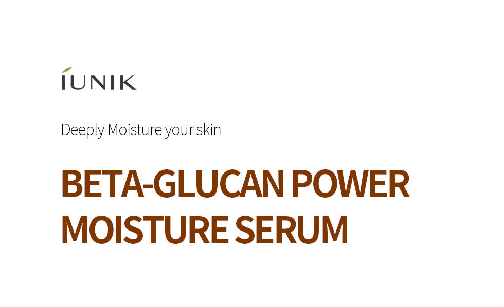 iUNIK Beta Glucan Power Moisture Serum