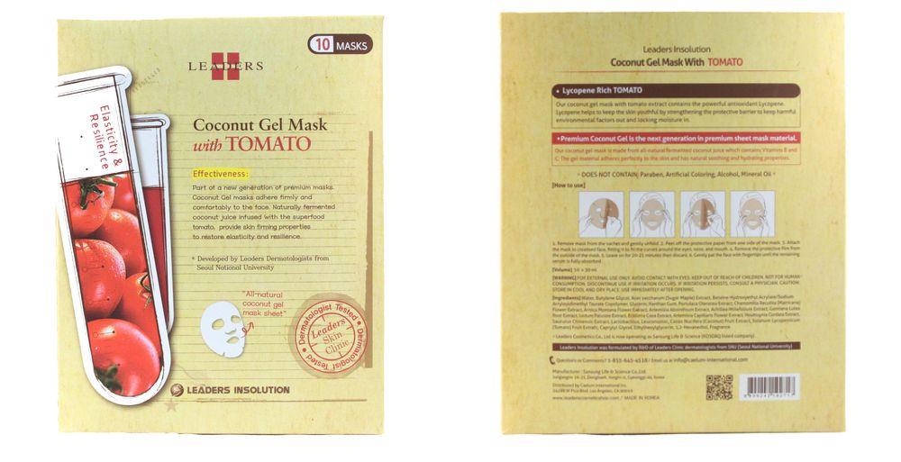 Leaders - Coconut Gel Mask with Tomato