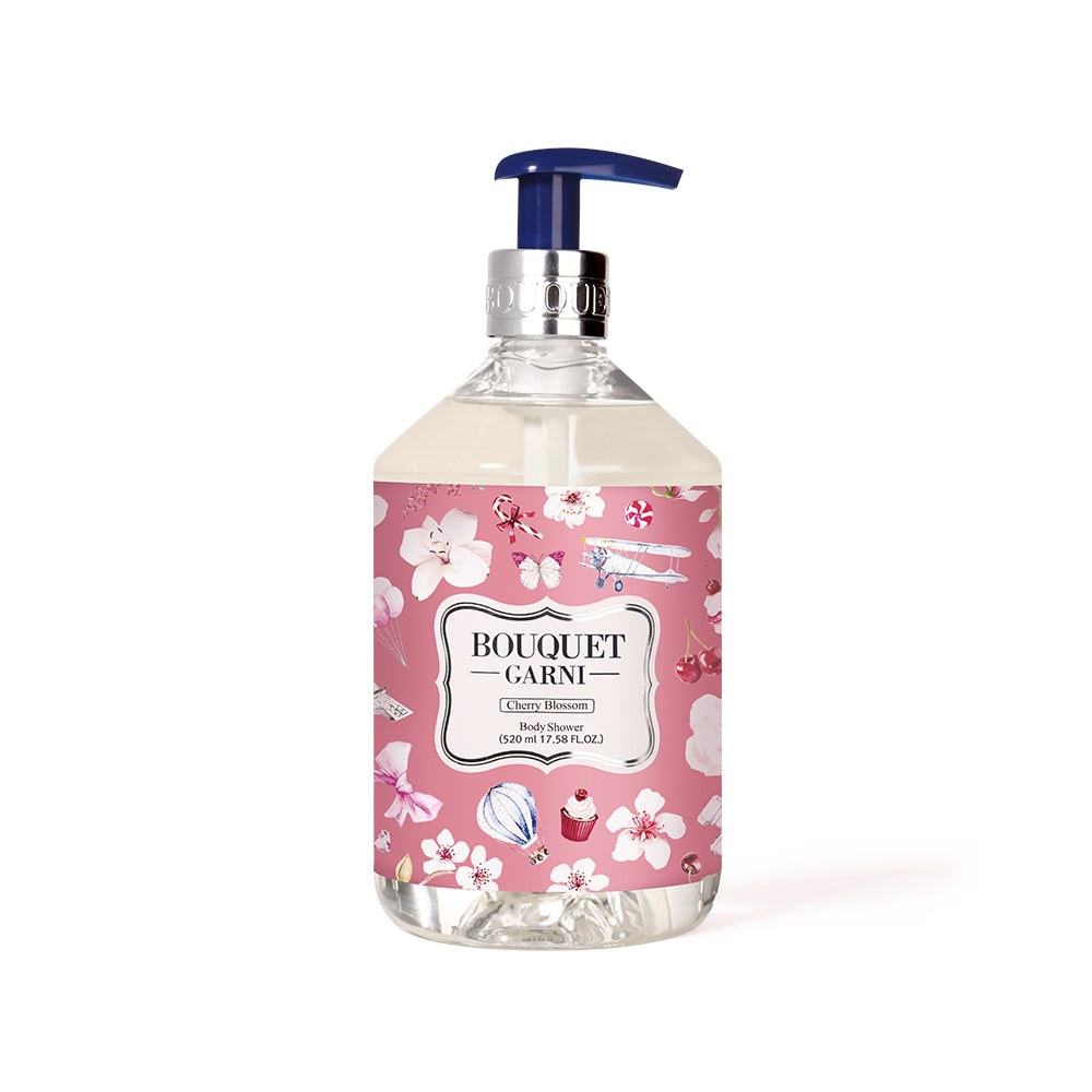 Bouquet Garni Fragranced Body Shower Cherry Blossom Masksheets 4407