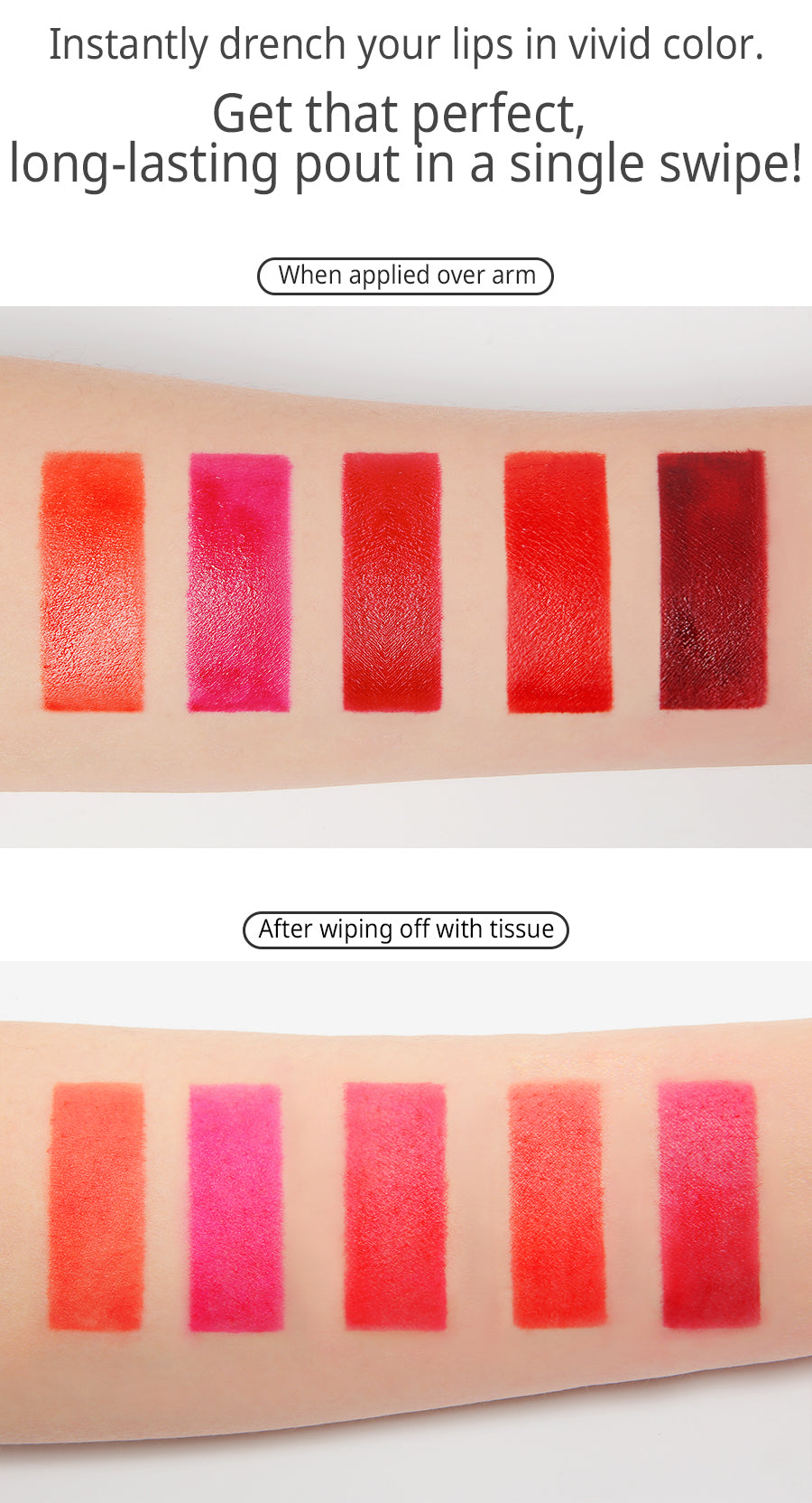 3CE Tattoo Lip Tint - Coma | Masksheets