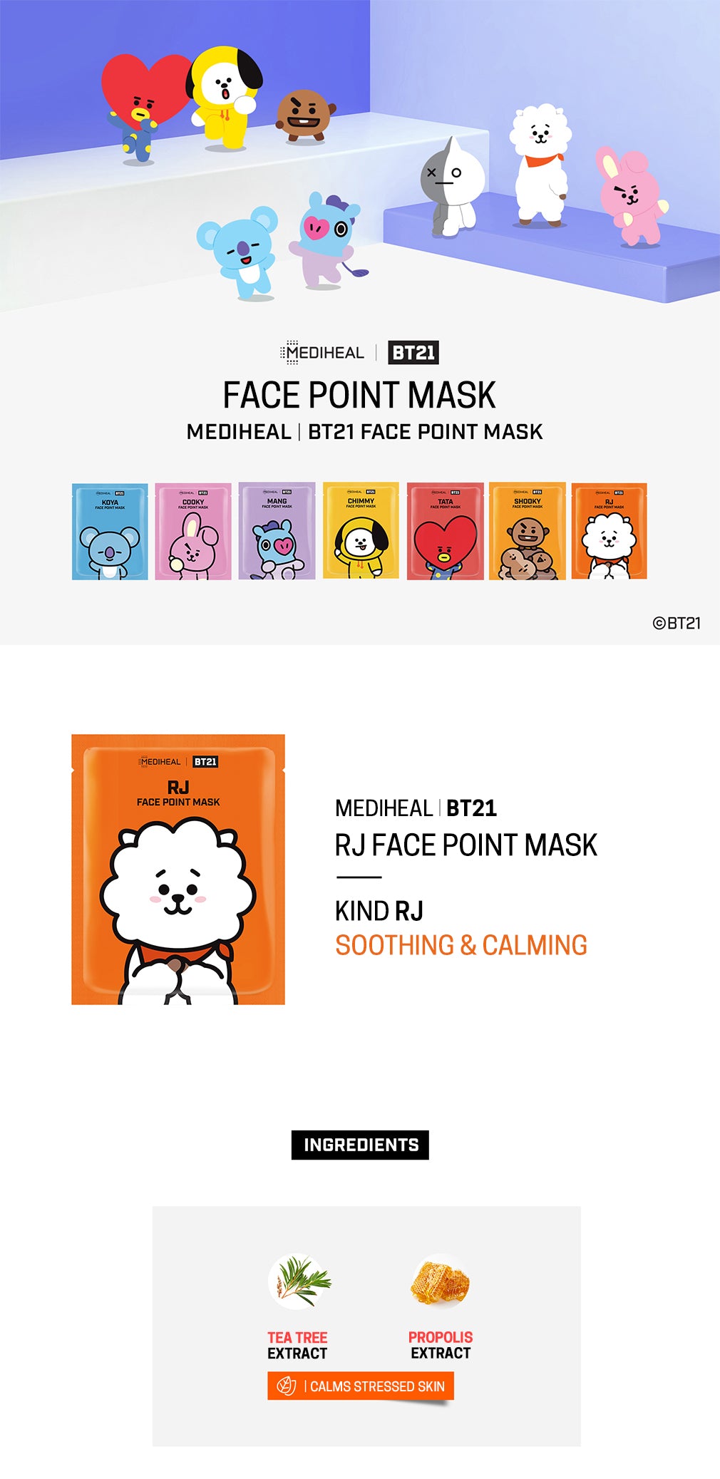 Download Mediheal Bt21 Face Point Mask Rj Masksheets Yellowimages Mockups