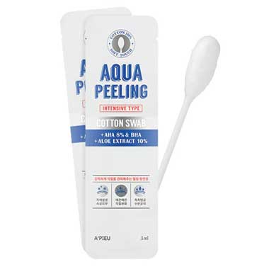 1.Apieu Aqua Peeling Cotton Swab Intensive