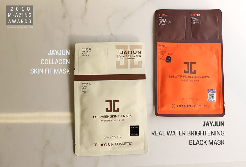 M-Amazing Awards 2018 Jayjun - Real Water Brightening and Collagen Fit Mask