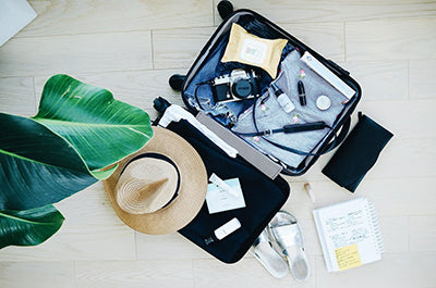 Travel smart! How to easily bring your vanity when you are traveling