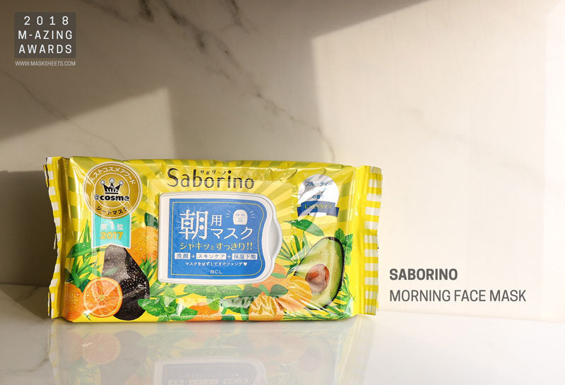 M-AZING Awards 2018 Saborino Morning Face Mask