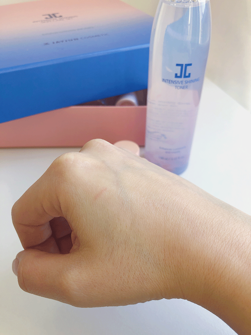 Jayjun Intensive Shining Set toner absorbed - M Review 75