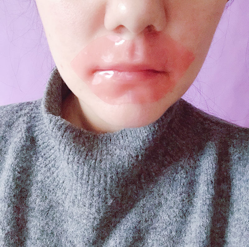 M Review 61 - G9SKIN Self Aesthetic Lip Mask Try On