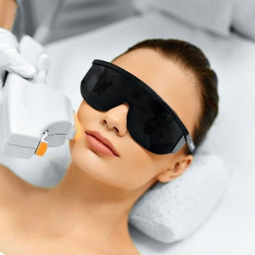 Steps of laser treatments