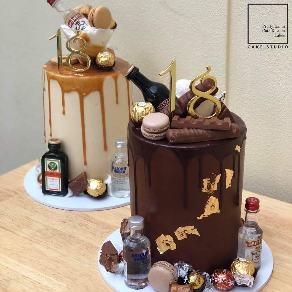 Vodka Bottles Edible Icing Cake Topper – the caker online